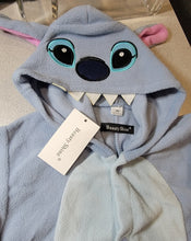 Load image into Gallery viewer, Beauty Shine Unisex Child Cartoon Stitch Onesies Plush Pajamas 4T
