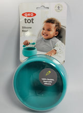 Load image into Gallery viewer, OXO Tot Silicone Bowl Teal, BPA Free
