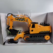 Load image into Gallery viewer, Gili R/C Excavator Construction Toy, Ages 6+, Rechargeable Digger Equipment
