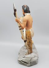 Load image into Gallery viewer, Native American Family with baby &amp; Spear - Standing, Hand Painted Collectable figurine  #15
