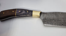 Load image into Gallery viewer, Hunting knife DAMASCUS steel KNIFE FULL TANG
