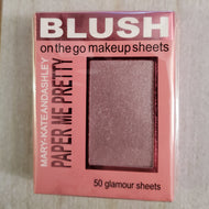 Mary-Kate and Ashley Paper Me Pretty #809 Blush Glamour Sheets, 50 sheets