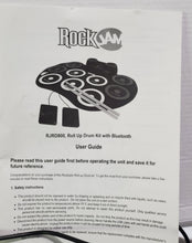 Load image into Gallery viewer, RockJam Electronic Roll Up MIDI Drum Kit with Built in Speakers (RJRD800), Read
