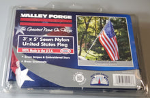 Load image into Gallery viewer, Valley Forge USPN-1 American Flag, 3'x5' Grommeted, Multi color

