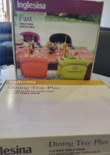 Load image into Gallery viewer, Toddler Dining Table Chair Black, Plus Tray Clear, Infant - Travel Booster - Inglesina
