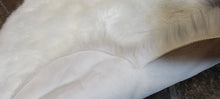 Load image into Gallery viewer, Machine Washable Faux Sheepskin White Cloud Area Rug 32" x 44" - Soft and Silky - Perfect for Baby's Room, Nursery, playroom (2' 7" x 3' 7") - White Cloud

