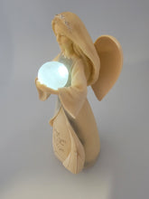 Load image into Gallery viewer, Enesco Foundations Lullaby Angel LED Night Light, 9.06" Poly Resin Figurine
