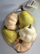 Load image into Gallery viewer, Halloween Harvest Pumpkins &amp; Gourds 5 Pack Tabletop Decor

