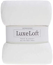 Load image into Gallery viewer, Bedding Berkshire Life LuxeLoft Blanket (WHITE TWIN) #141501
