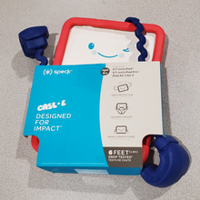 Load image into Gallery viewer, Speck Products Case-E, Fits iPad Mini 4 Case (2019), Case for Kids, Sandia Red/Brilliant Blue
