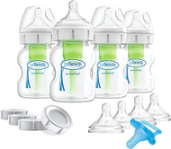 Dr. Brown's Breastfeeding Baby Bottles, Options+ Wide-Neck Breast to Bottle Feeding Set