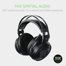 Load image into Gallery viewer, Razer Nari Essential Wireless 7.1 Surround Sound Gaming Headset: THX Spatial Audio  - Black
