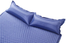 Load image into Gallery viewer, Camp Solutions Double Self-Inflating Sleeping Pad with Pillow, Waterproof Lightweight Anti-Tear
