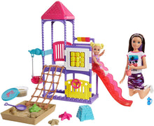 Load image into Gallery viewer, Barbie Skipper Babysitters Inc. Climb 'n Explore Playground Dolls &amp; Playset with Babysitting Skipper Doll
