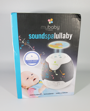 Load image into Gallery viewer, MyBaby, SoundSpa Lullaby - Sounds &amp; Projection, Plays 6 Sounds &amp; Lullabies, Image Projector Featuring Diverse Scenes, Auto-Off Timer
