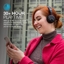 Load image into Gallery viewer, JLab Audio Studio Bluetooth Wireless On-Ear Headphones | 30+ Hr Bluetooth | EQ3 Sound |  Black
