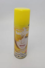 Load image into Gallery viewer, Goodmark Hair Color Spray In - Shampoo Out 3 oz Holiday Costume - YELLOW

