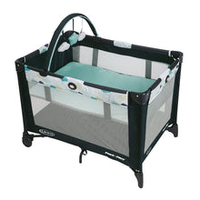 Load image into Gallery viewer, Graco Pack and Play On the Go Playard | Includes Full-Size Infant Bassinet, Push Button Compact Fold, Stratus
