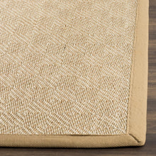 Load image into Gallery viewer, Safavieh Natural Fiber Tan/Beige 2 ft. 6 in. x 8 ft. Indoor Runner Rug
