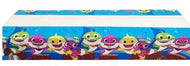 Shark Party Supplies Set & Tableware kit - Perfect for Birthday Party Decorations - Includes Plates, Napkins, Cups, Straws, Cutlery - READ