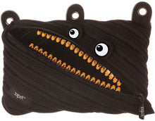 Load image into Gallery viewer, ZIPIT Grillz 3-Ring Pencil Case, Black
