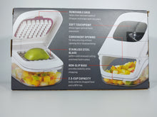Load image into Gallery viewer, OXO SoftWorks Vegetable Chopper with Easy-Pour Opening - White
