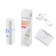 Load image into Gallery viewer, Nano Facial Mister Portable Mini purse size Face Mister, Sprayer, Cool Facial Steamer
