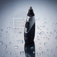 Load image into Gallery viewer, Panasonic Nose Hair Trimmer and Ear Hair Trimmer ER430K, Vacuum Cleaning System , Men's, Wet/Dry, Battery-Operated
