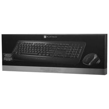 Load image into Gallery viewer, Platinum Wireless Keyboard and Mouse Combo, Stylish w/Silent Rubber keycaps
