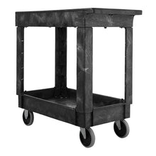 Load image into Gallery viewer, Rubbermaid Utility Cart w/ Wheels Rolling Heavy Duty 34in x 16in x 31in
