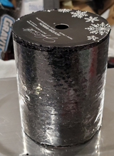 Load image into Gallery viewer, Home &amp; Hearth, White with Silver Sparkle Ribbon , Jaclyn Smith Collection 5.5" x 15'
