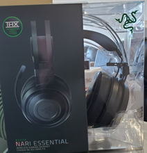 Load image into Gallery viewer, Razer Nari Essential Wireless 7.1 Surround Sound Gaming Headset: THX Spatial Audio  - Black
