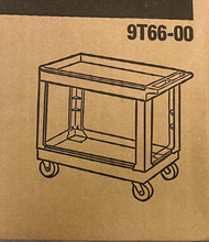Load image into Gallery viewer, Rubbermaid Utility Cart w/ Wheels Rolling Heavy Duty 34in x 16in x 31in
