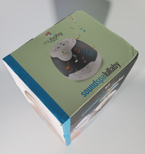 Load image into Gallery viewer, MyBaby, SoundSpa Lullaby - Sounds &amp; Projection, Plays 6 Sounds &amp; Lullabies, Image Projector Featuring Diverse Scenes, Auto-Off Timer
