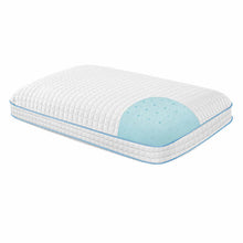 Load image into Gallery viewer, PüreLUX Simply Cool Gel Memory Foam Pillow, Queen/Standard, 18 x 30
