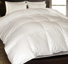 Load image into Gallery viewer, Hotel Grand, 240 TC Luxury White Goose Feather + Down Comforter Full/Queen

