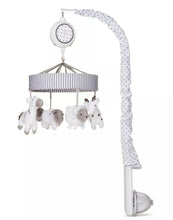 Load image into Gallery viewer, Cloud Island Music &amp; White Noise Crib Mobile Two by Two -  - Gray Animals
