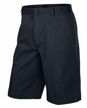 Load image into Gallery viewer, Nike Men's Flat Front 10.5'' Golf Shorts, Standard Relaxed Fit - Black, Style #833222

